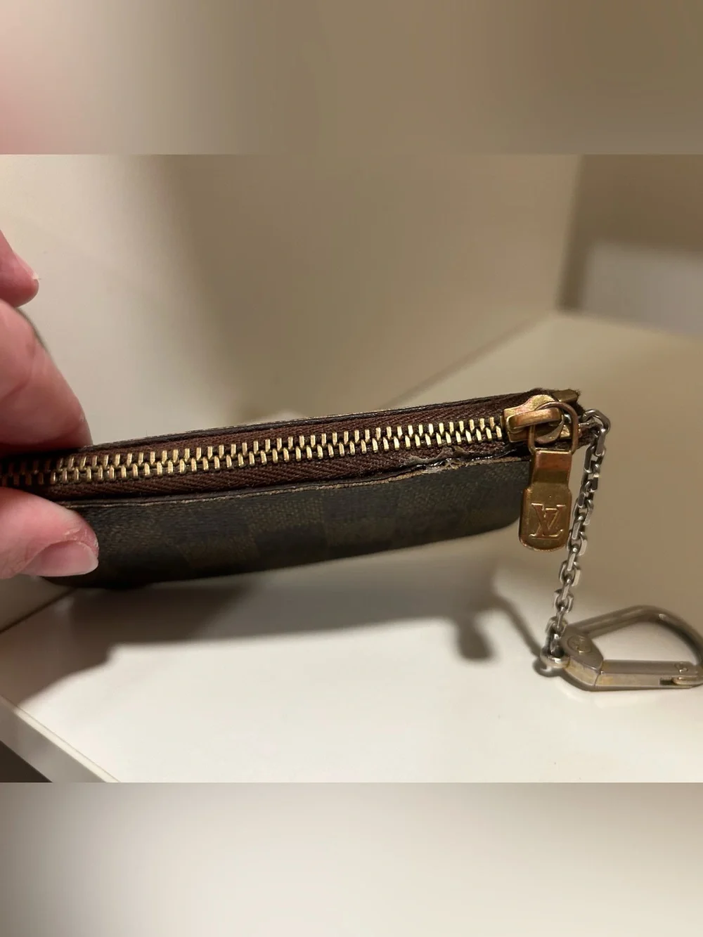 Authentic Louis Vuitton Cles Key Pouch
